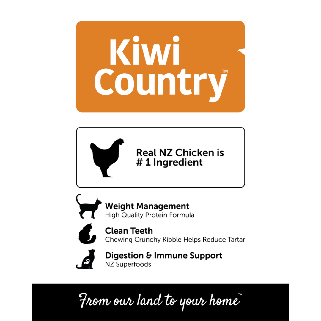 1 kg Bag Dry Cat - Chicken