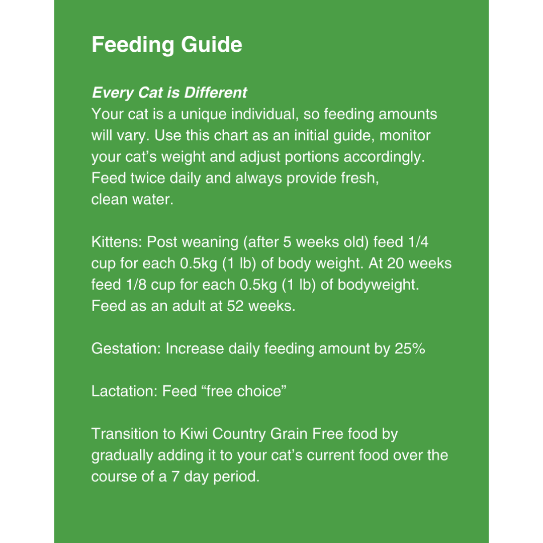 1 kg Bag Dry Cat - Lamb