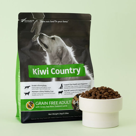 Kiwi Country Grain Free Dog Food Lamb Recipe 2 Kgs Bag
