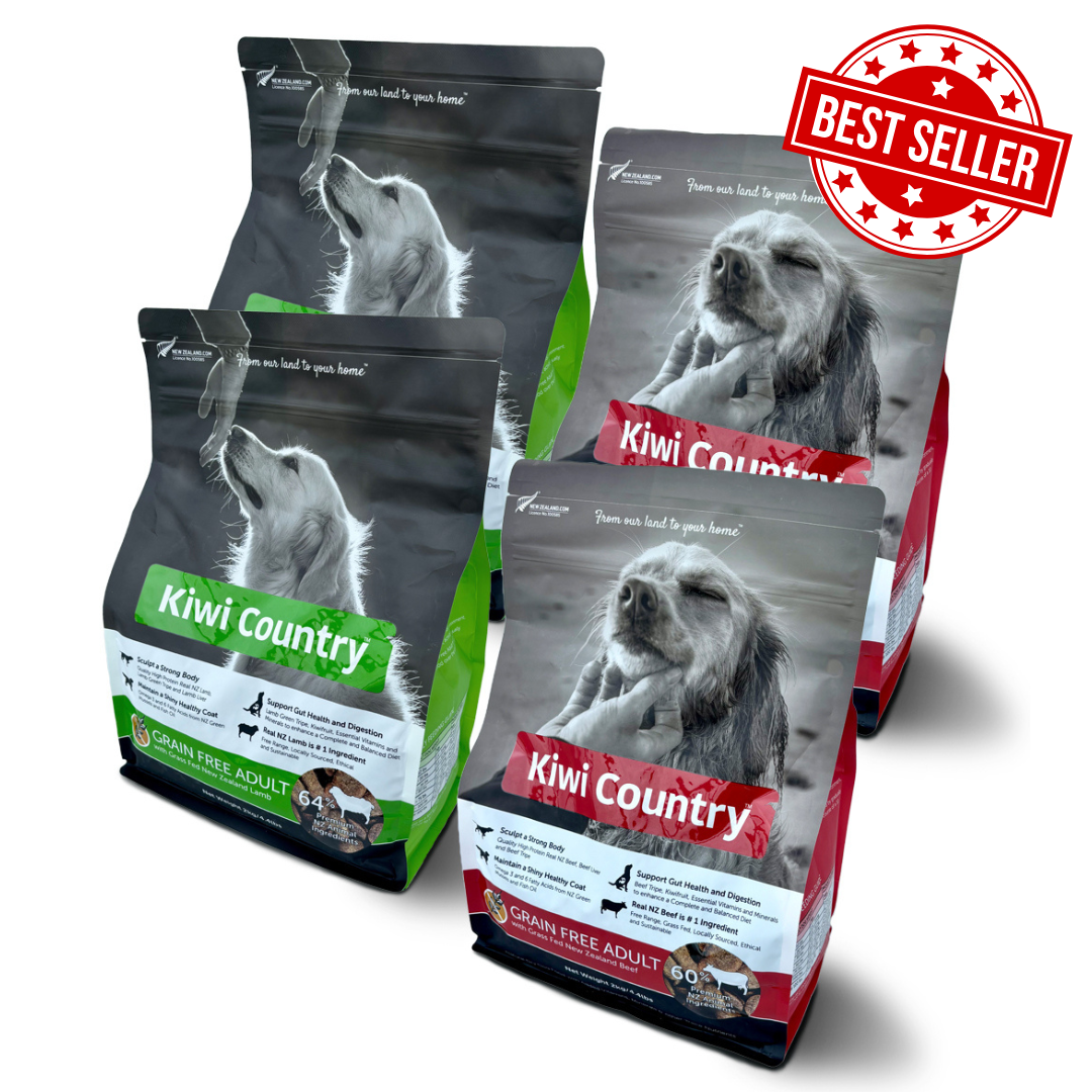 4 Bags Dry Dog - Lamb & Beef
