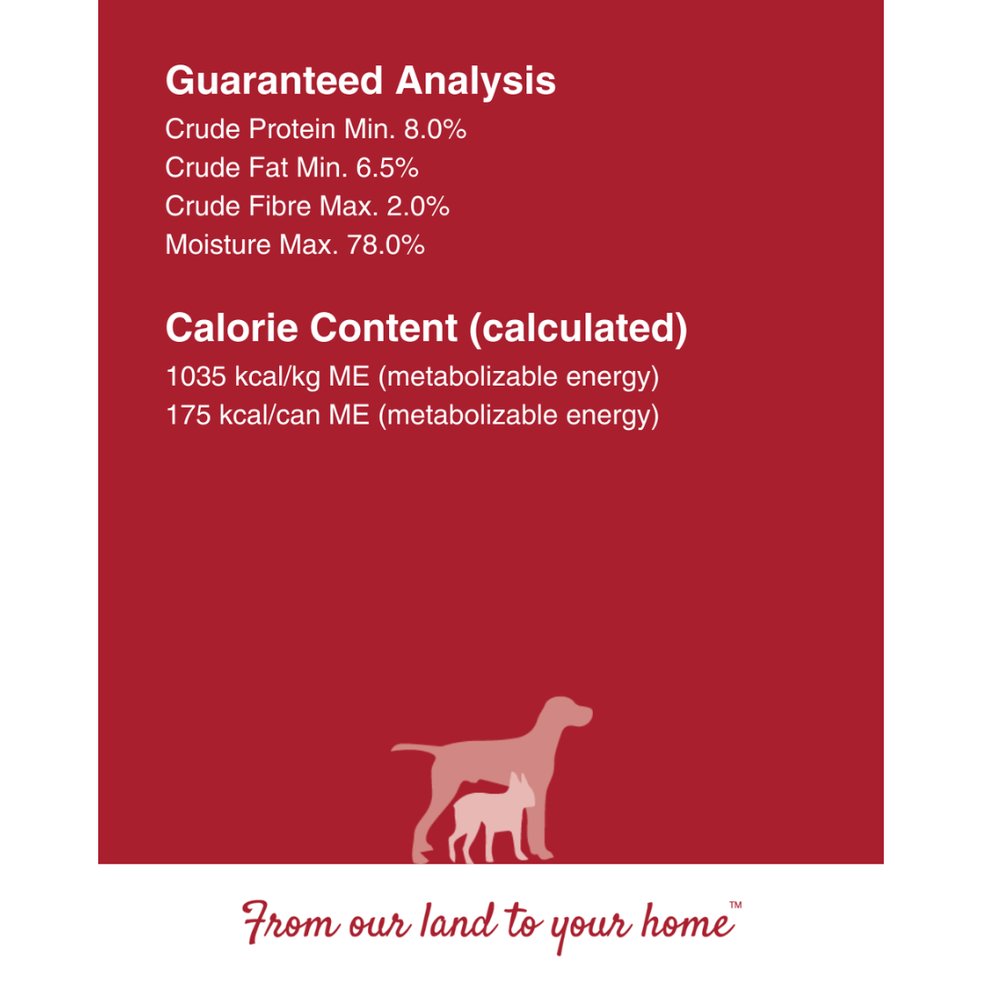 170gm Wet Dog Can - Beef