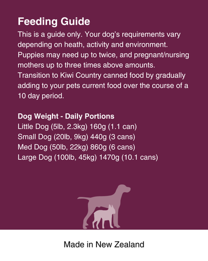 [NEW LAUNCH] - 170gm Wet Dog Can - Venison