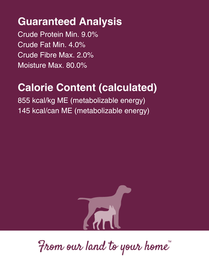 [NEW LAUNCH] - 170gm Wet Dog Can - Venison