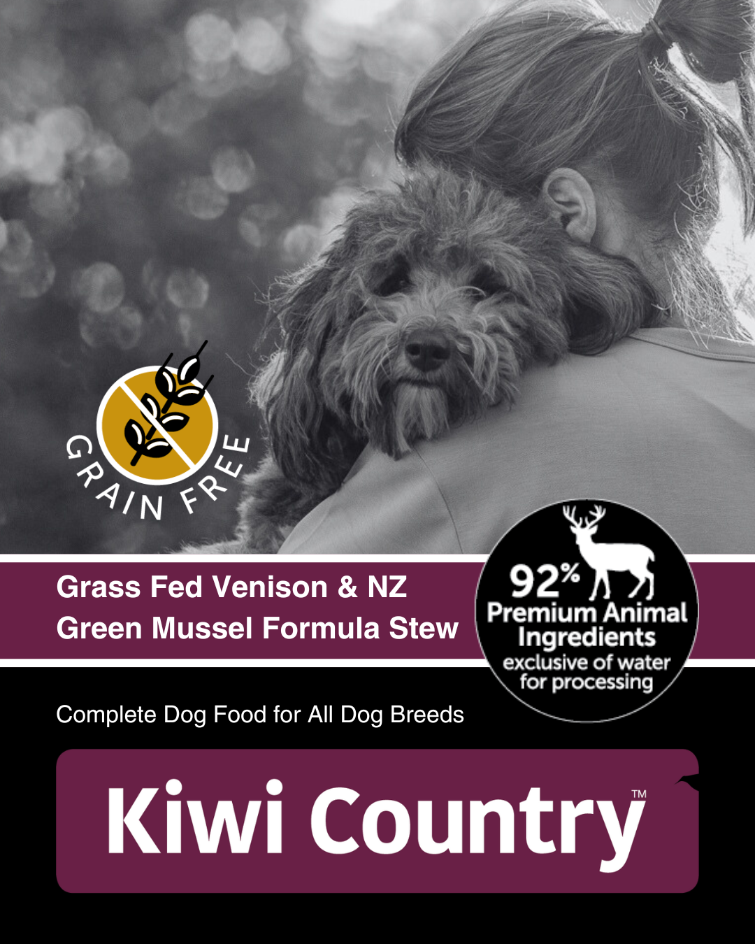 [NEW LAUNCH] - 170gm Wet Dog Can - Venison